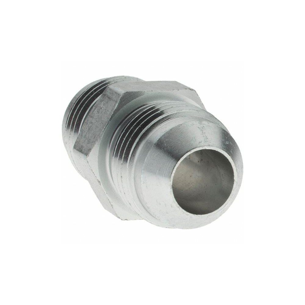Parker Steel Flared Tube Connector: 1/2" OD, 37 deg Flared Angle - KP67151