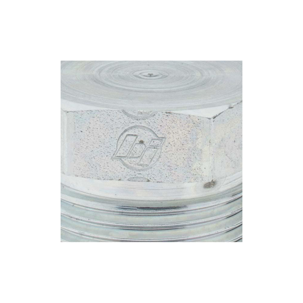 Brennan Steel Flared Tube Plug: 1" OD, 1-5/16-12 Thread, 37 deg Flared Angle - 10456