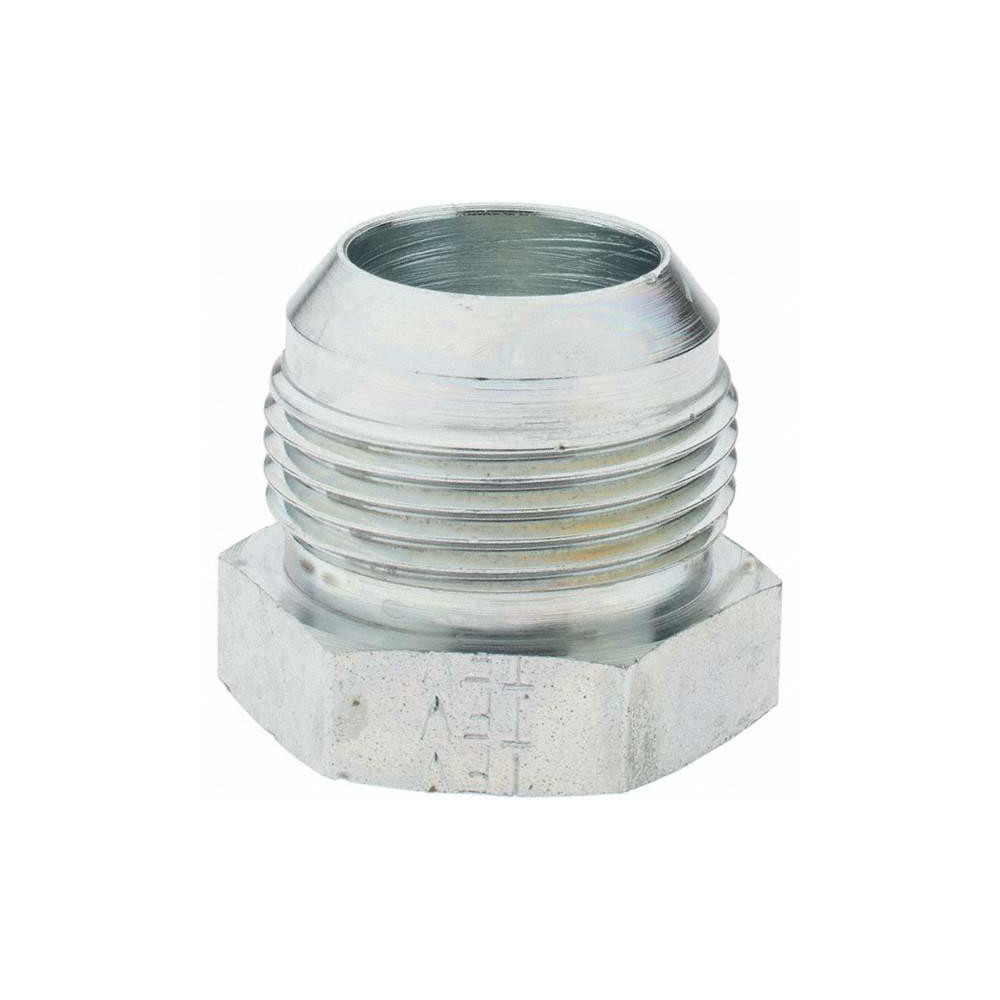 Brennan Steel Flared Tube Plug: 1" OD, 1-5/16-12 Thread, 37 deg Flared Angle - 10456