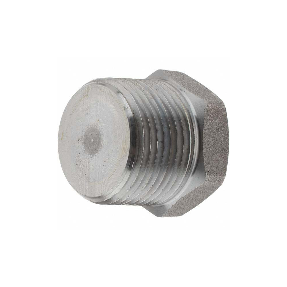 Value Collection Black Pipe Fittings: Hex Plug, 1", NPT, Forged Carbon Steel - -12147-5
