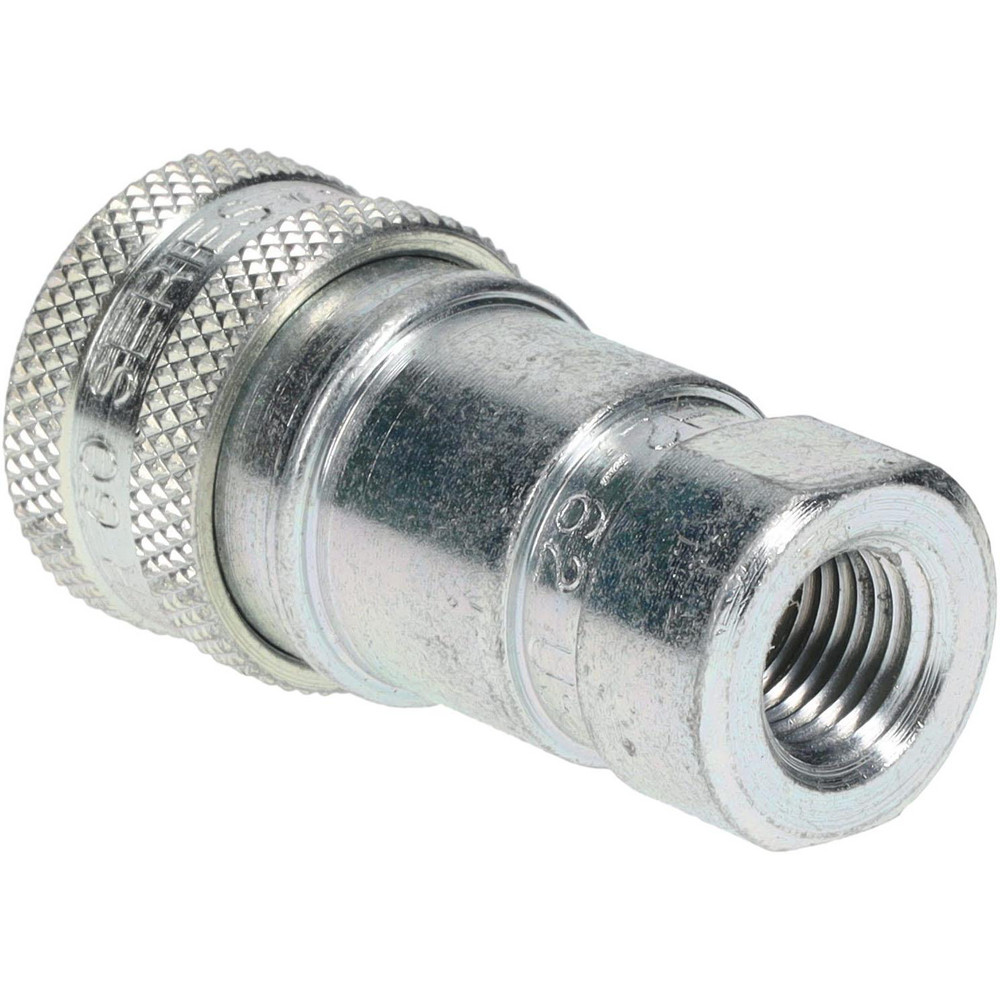 Parker Hydraulic Hose Female Pipe Rigid Fitting: 1/4", 5,000 psi - H2-62