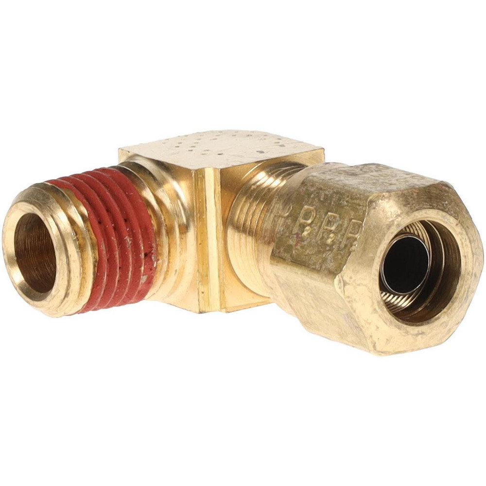 Parker Compression Tube Male Elbow: 5/8" Tube OD - -10779-2