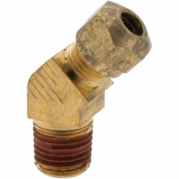 Parker Compression Tube Male Elbow: 5/8" Tube OD - -10779-2