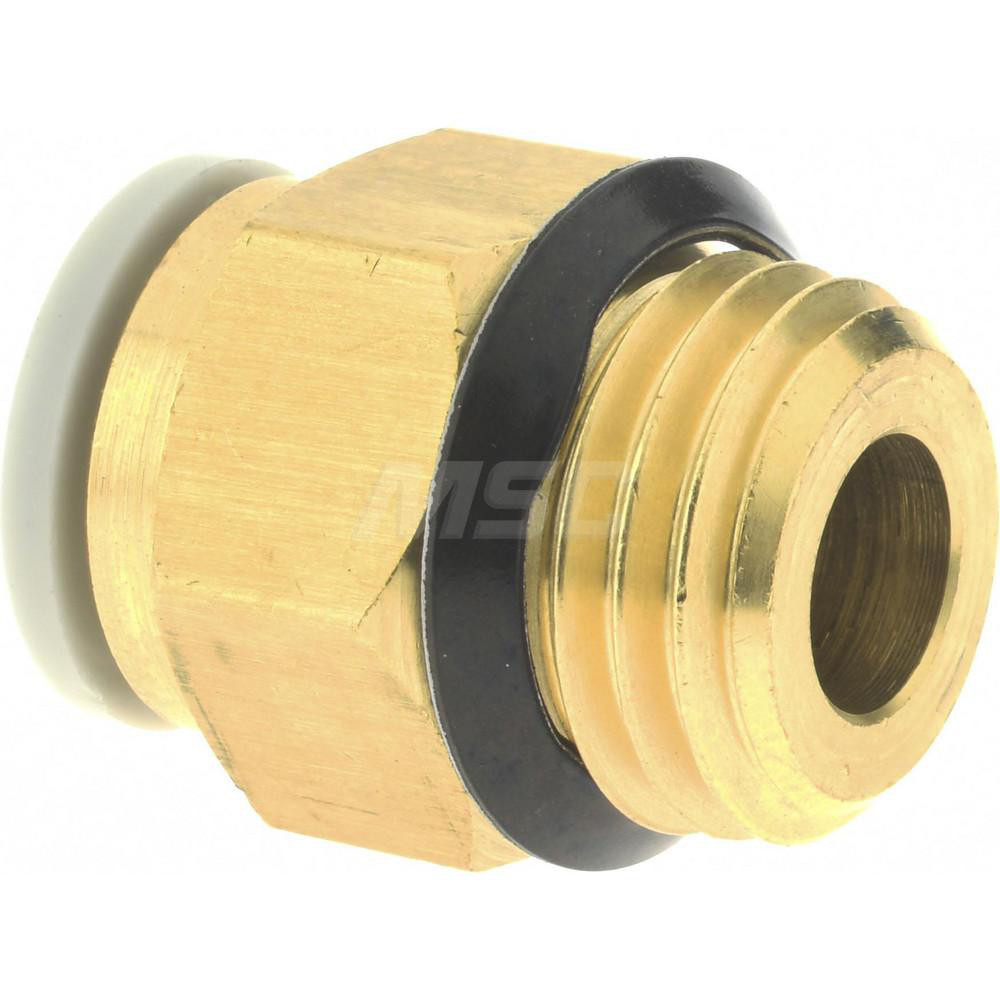 SMC PNEUMATICS Push-to-Connect Push-to-Connect Fitting: Connector, Universal, 8.00 mm OD - KQ2H08-U02A