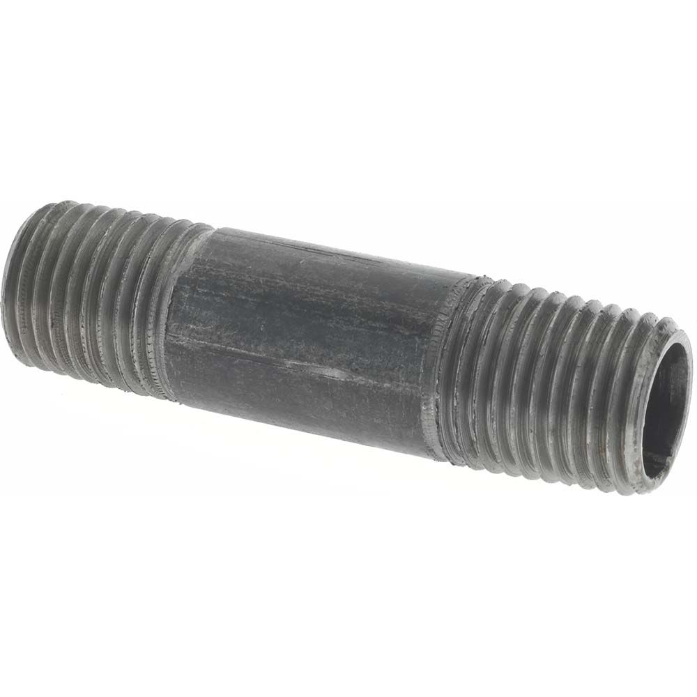 Value Collection Black Pipe Nipple: 1" Dia x 3-1/2" Long, Schedule 40 - NB06035