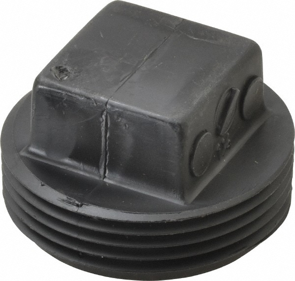 NIBCO Drain, Waste & Vent Plug: 4" Fitting, MIPT, Acrylonitrile Butadiene Styrene - I177400