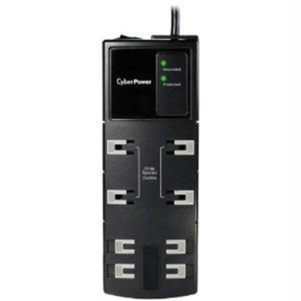 Acoustic Cyberpower Systems 8 Nema 5-15r Outlets 6 Ft Cord 1800 Joules Emi-rfi $250k Ceg - - AC524845
