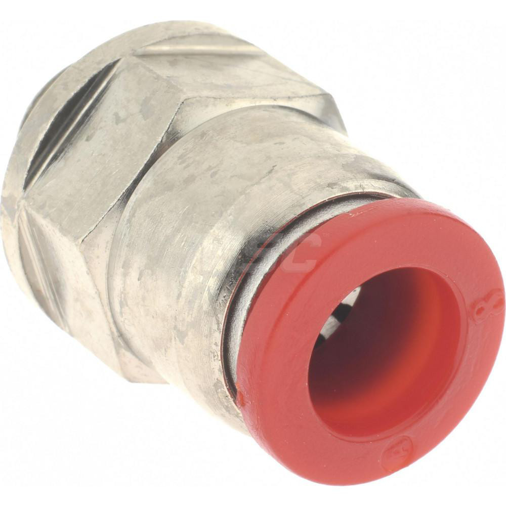Norgren Push-to-Connect Tube x Male x Tube x Male BSPP Fitting: ISO G Connector, BSPP, 8.00 mm OD - C02250818