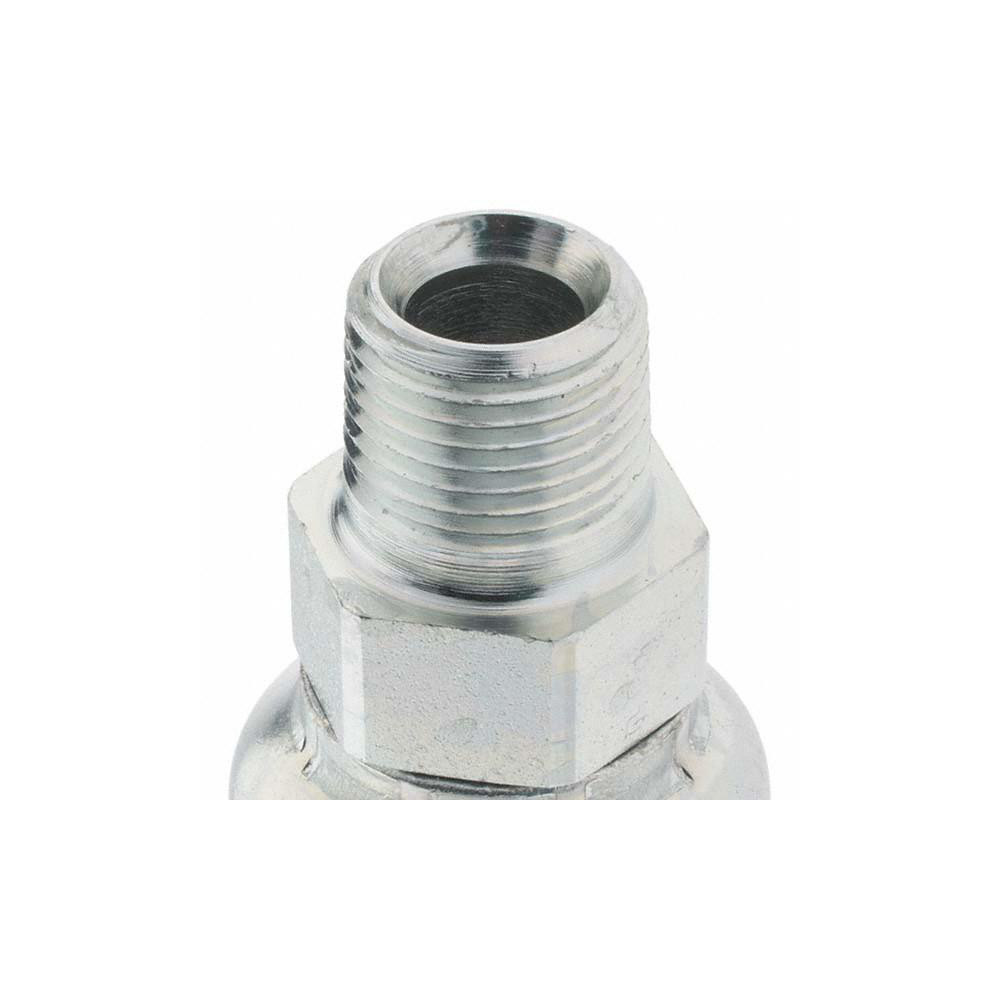 Parker Hydraulic Hose Male Rigid Fitting: 0.75" ID, 12 mm, 1/2" - KP46836