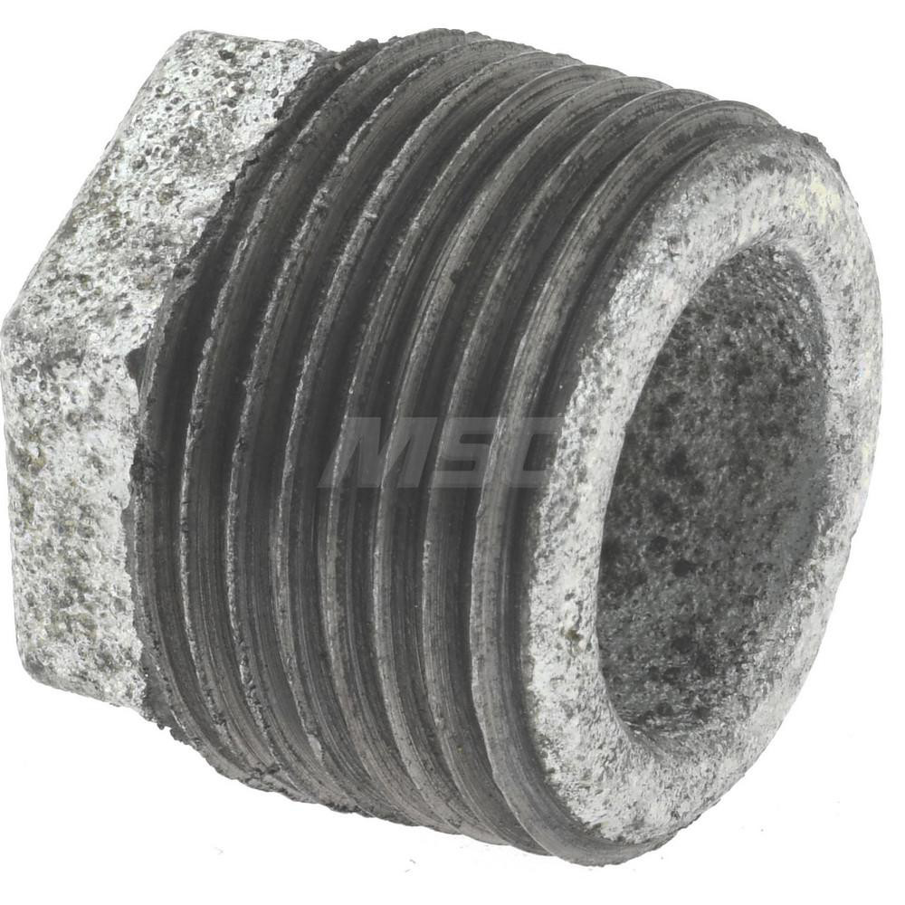 Made in USA Malleable Iron Pipe Bushing: 1 x 3/8" Fitting - 100038CI-01
