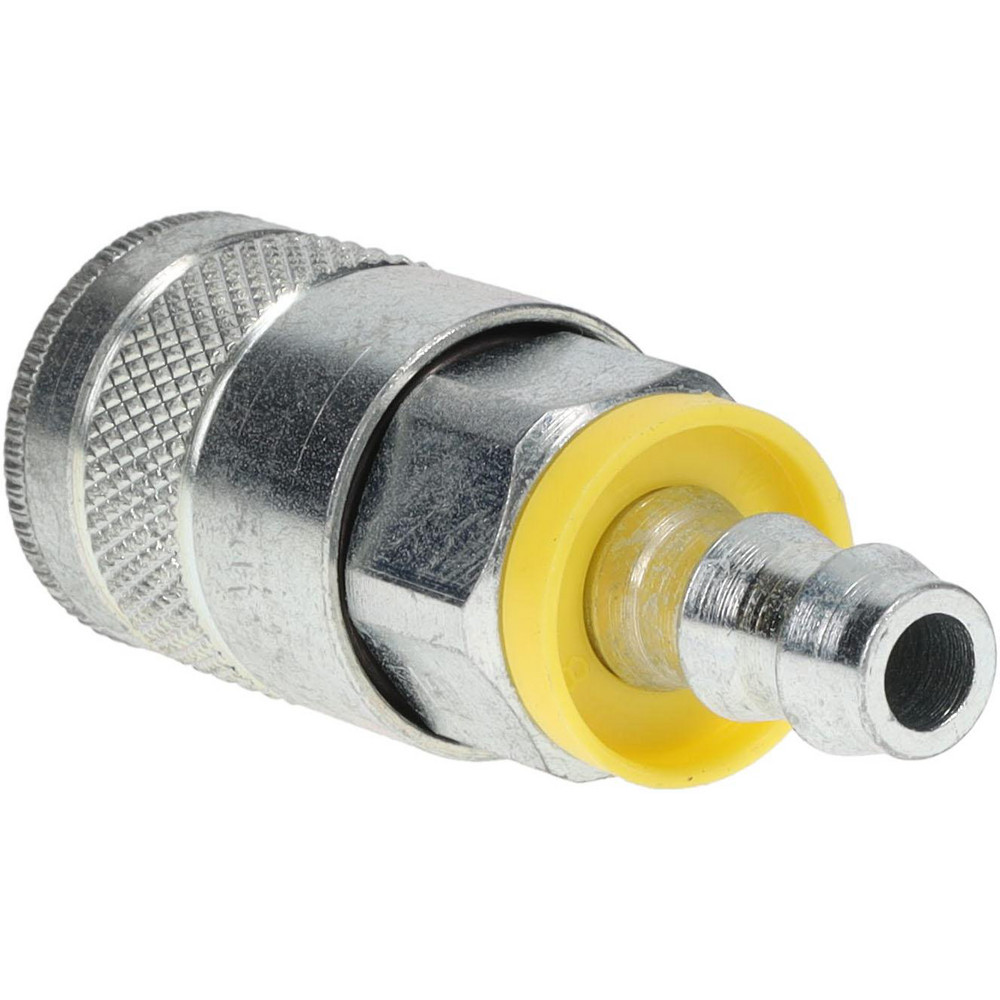 Parker Pneumatic Hose Coupling: 3/8" Body Dia, Tru-Flate Automotive Interchange - 14-5BP