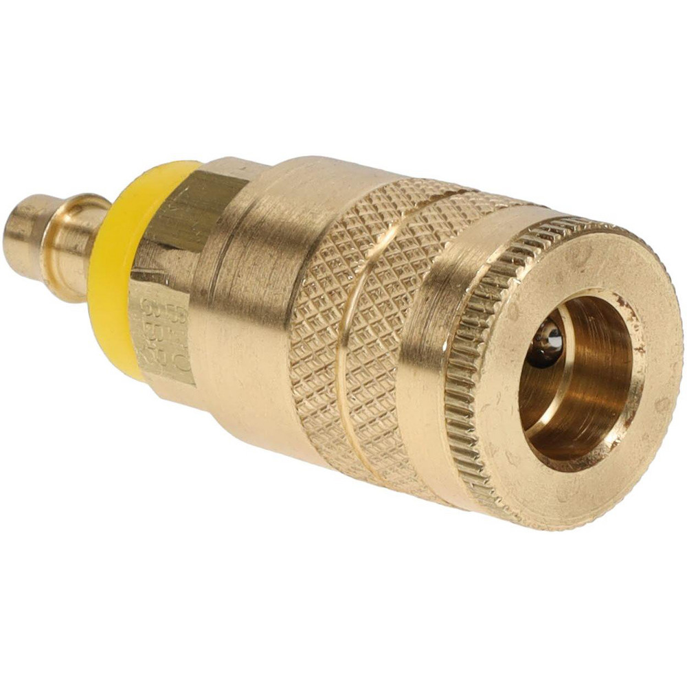 Parker Pneumatic Hose Coupling: 3/8" Body Dia, Tru-Flate Automotive Interchange - 14-5BP