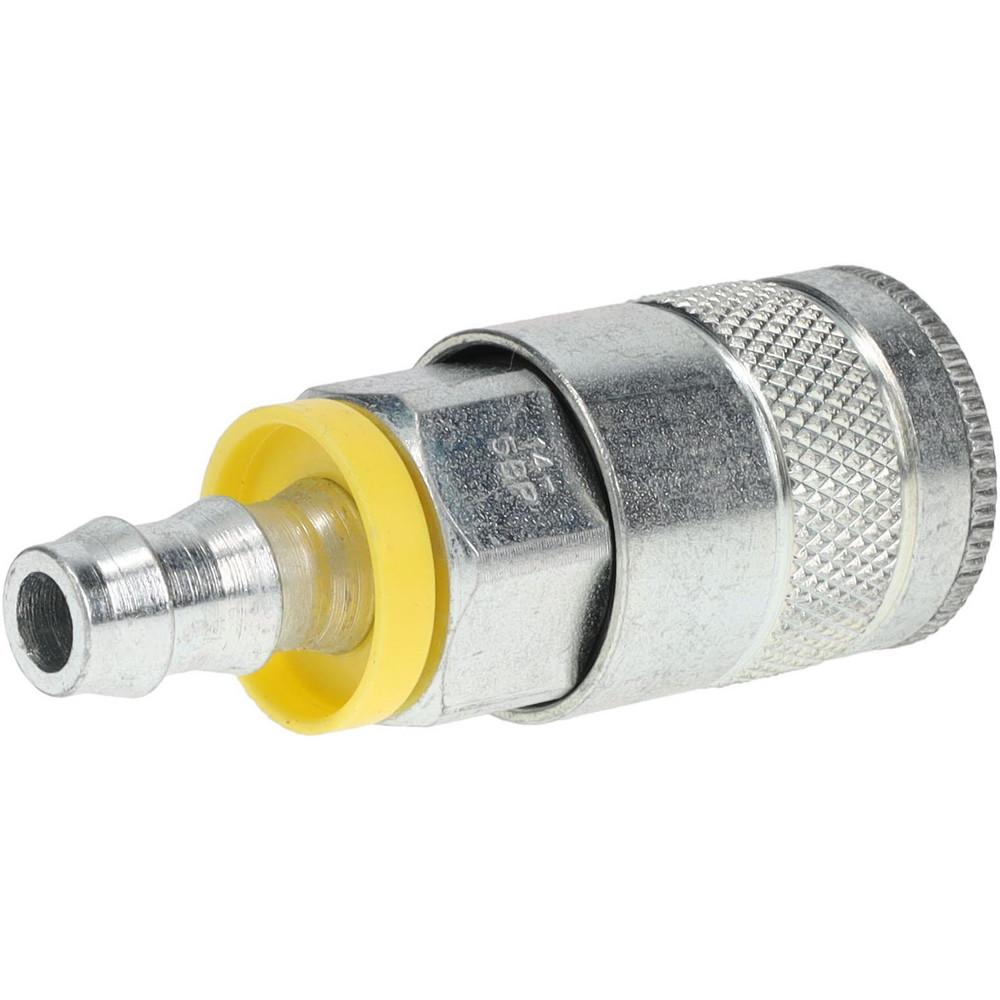 Parker Pneumatic Hose Coupling: 3/8" Body Dia, Tru-Flate Automotive Interchange - 14-5BP