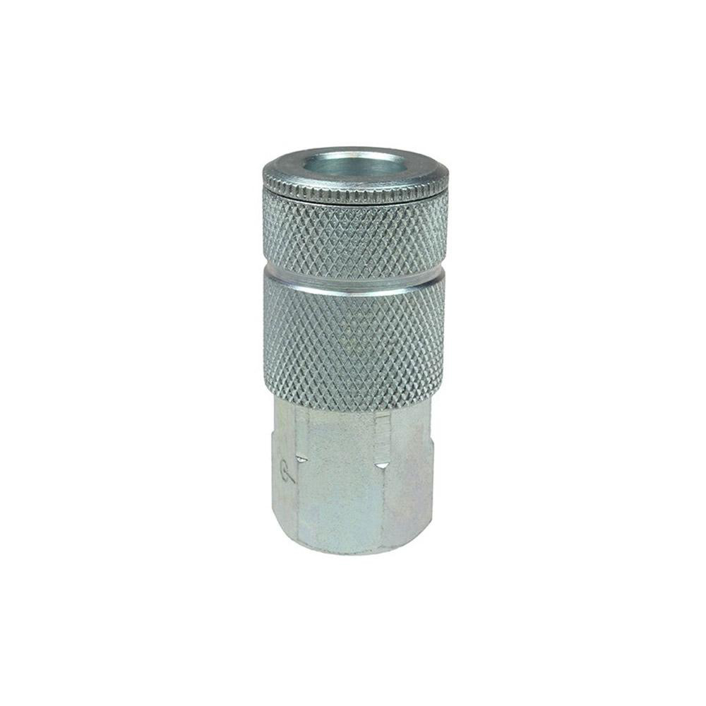 Parker Pneumatic Hose Coupling: 3/8" Body Dia, Tru-Flate Automotive Interchange - 14-5BP