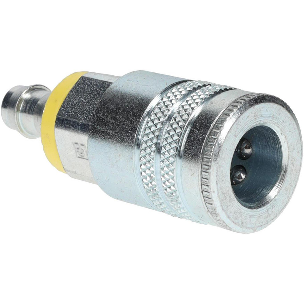 Parker Pneumatic Hose Coupling: 3/8" Body Dia, Tru-Flate Automotive Interchange - 14-5BP
