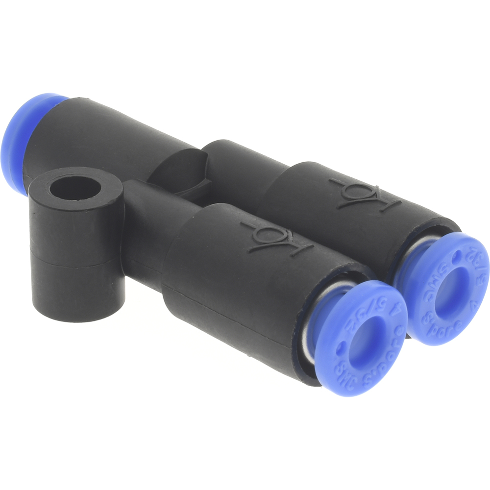 SMC PNEUMATICS Push-to-Connect Push-to-Connect x Push-to-Connect Fitting: Union Y - KCU06-00