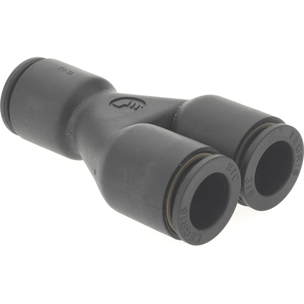 SMC PNEUMATICS Push-to-Connect Push-to-Connect x Push-to-Connect Fitting: Union Y - KCU06-00