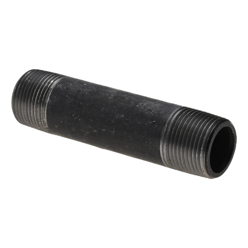 Value Collection Black Pipe Nipple: 3/4" Dia x 4" Long, Schedule 80 - XNBS05040