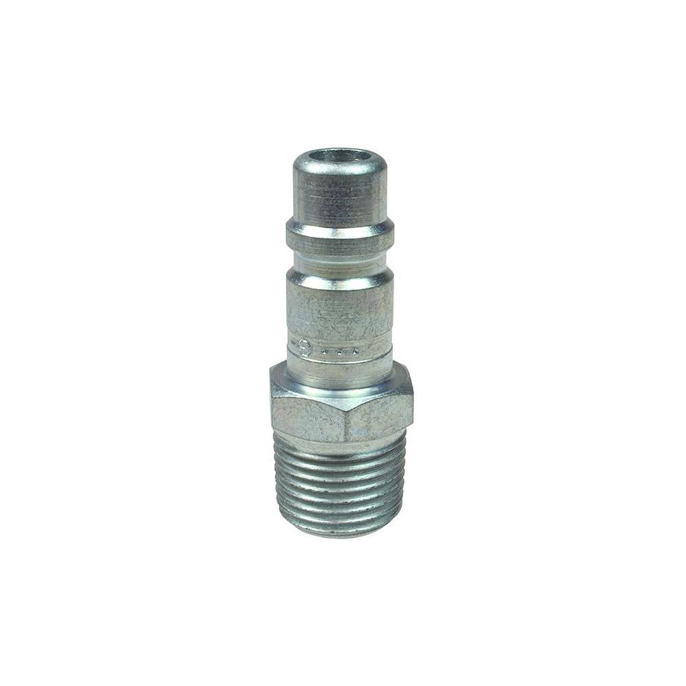 Coilhose Pneumatics Pneumatic Hose Coupling: 3/8" Thread, 3/8" Body Dia, Industrial Interchange - 5801