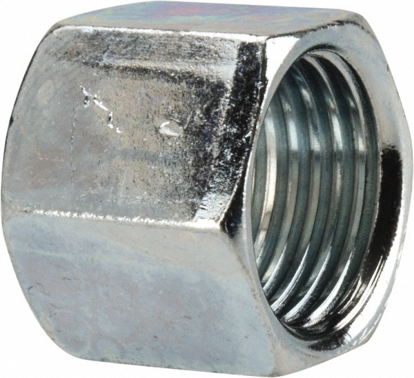 Parker Compression Tube Connector: 1/4-18, ORFS x NPTF - 6 FLO-S
