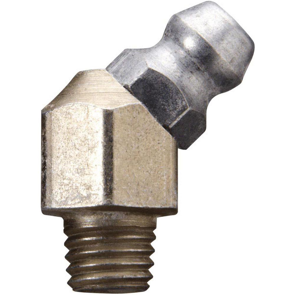 Parker Compression Tube Connector: 1/4-18, ORFS x NPTF - 6 FLO-S