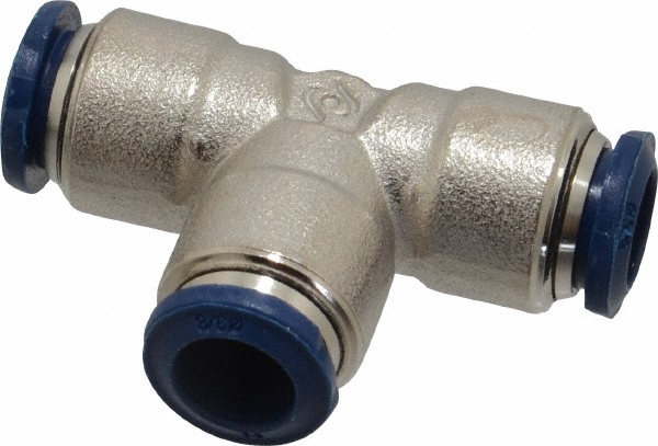 PRO-SOURCE Push-to-Connect Tube x Universal Thread Fitting: Straight & Male, 3/8 Thread, Universal, 3/8" OD - 2555538365PRO