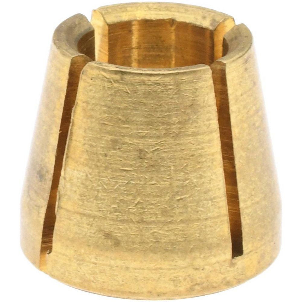 Merit Brass Brass Pipe Nipple: Threaded on Both Ends, 2" OAL, 3/4" NPT - 2112-200