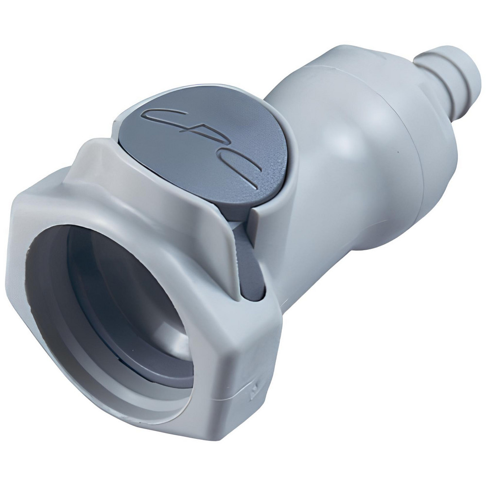 Parker Push-to-Connect Tube x Pipe Fitting: Connector, NPTF, 3/8" OD - PP6MC4