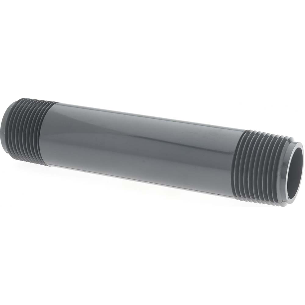 Value Collection Galvanized Pipe Nipple: 1", 3-1/2" Long, Schedule 40, Steel - MSCNG06035