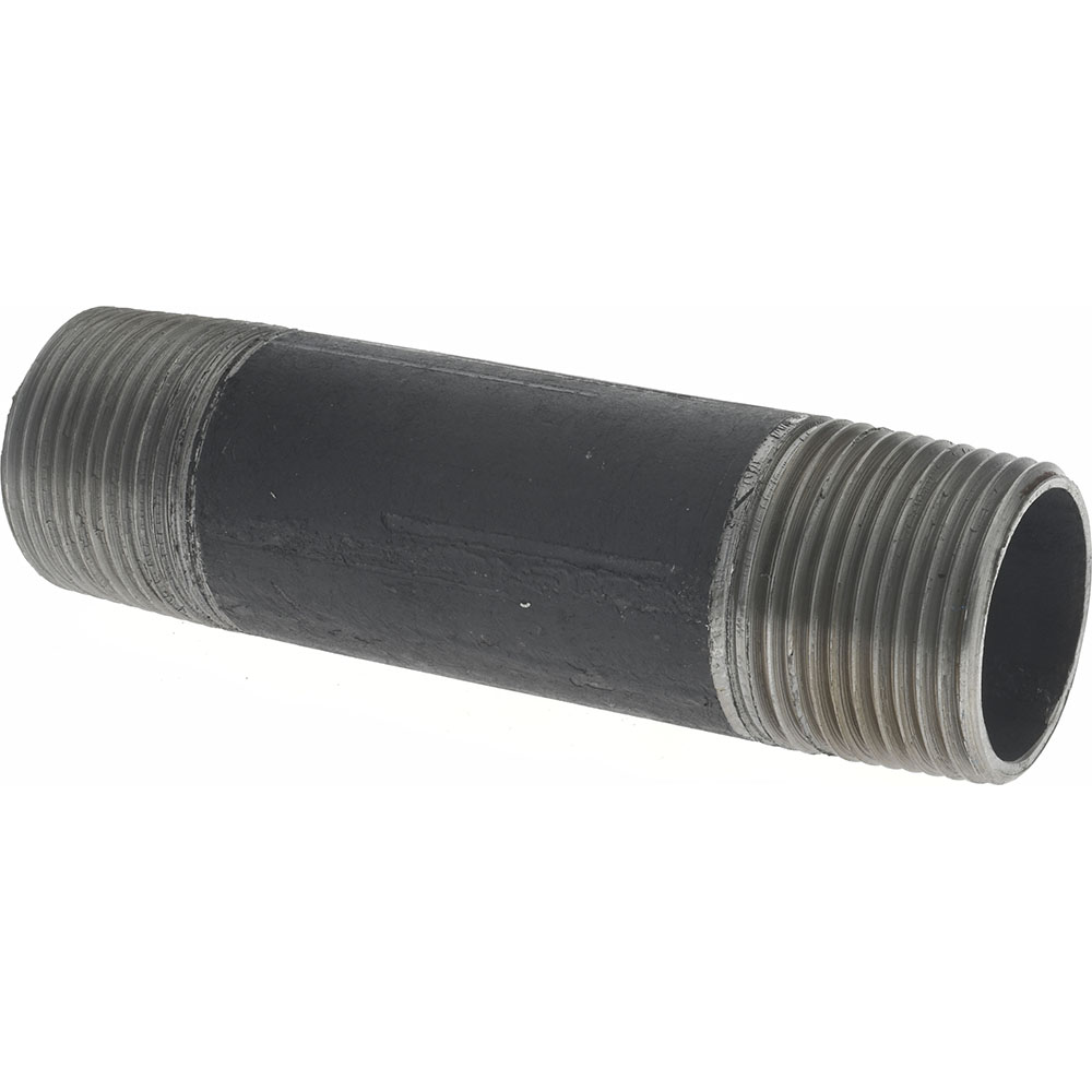 Value Collection Black Pipe Nipple: 1" Dia x 4-1/2" Long, Schedule 40 - NB06045