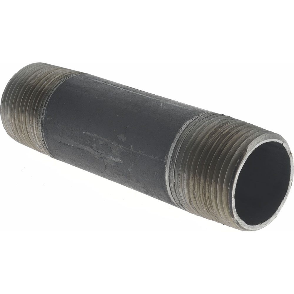 Value Collection Black Pipe Nipple: 1" Dia x 4-1/2" Long, Schedule 40 - NB06045