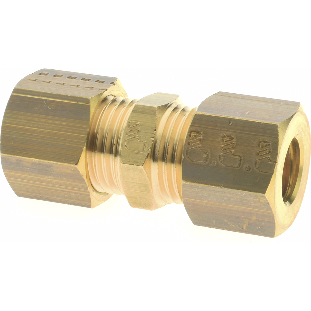 Legris Compression Tube Union: 8 mm Tube OD, Compression x Compression - 0102 08 00