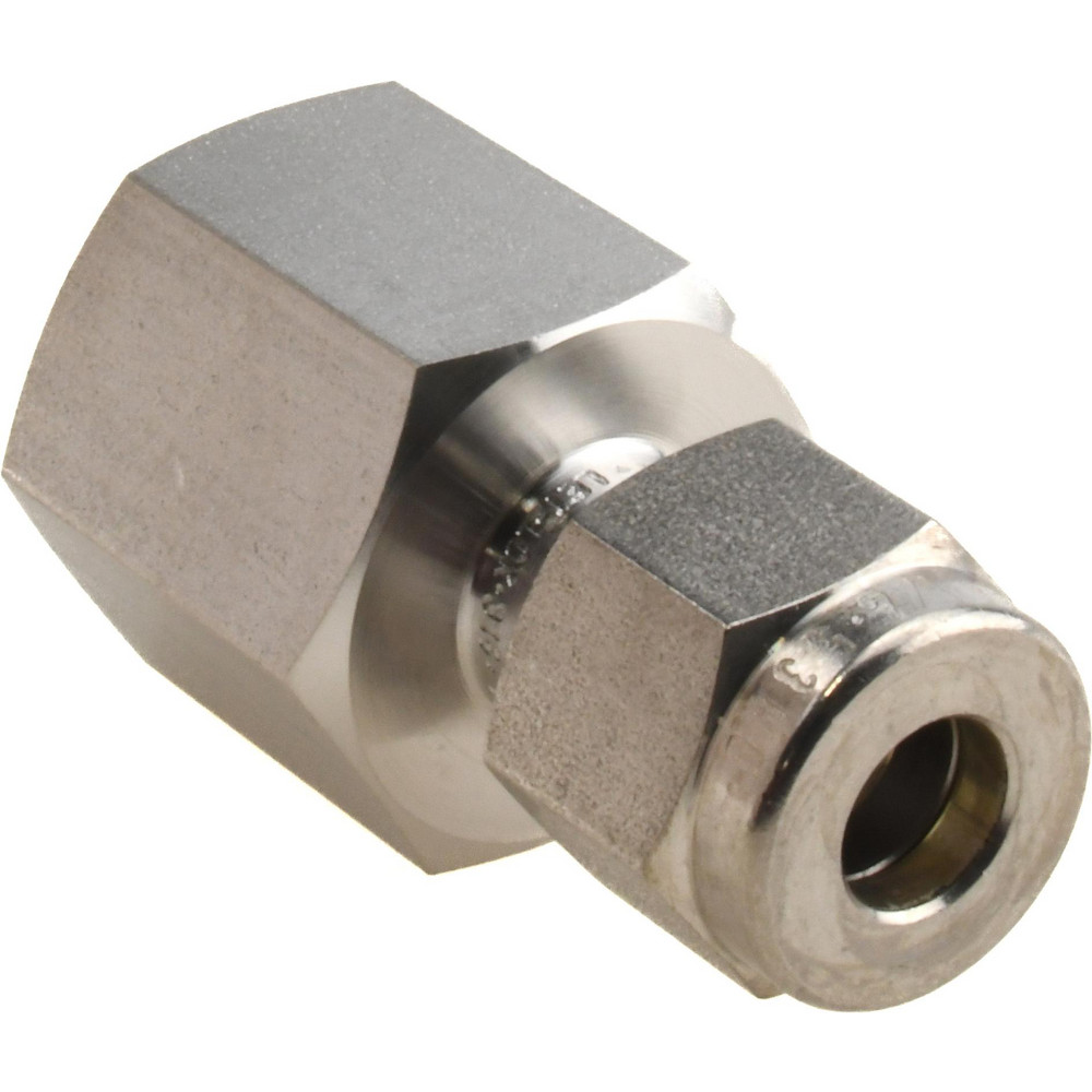 Ham-Let Compression Tube Connector: 1/2" Tube OD, Compression x FNPT - 3001802