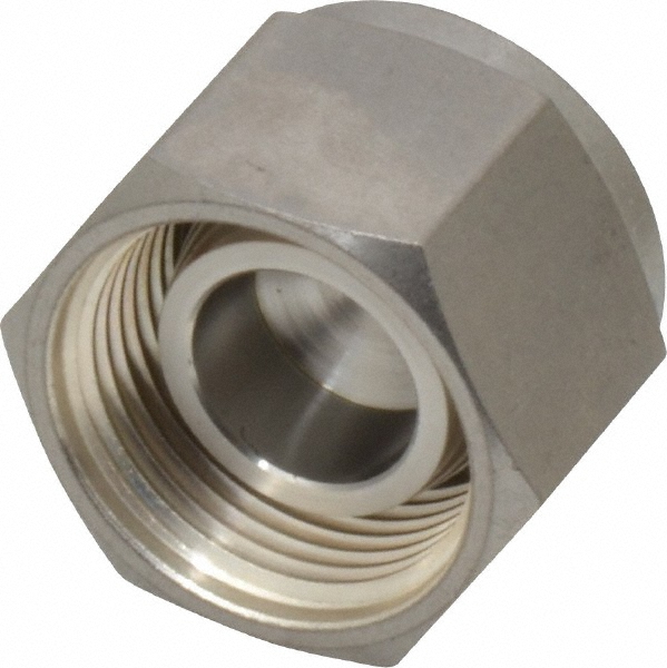 Ham-Let Compression Tube Plug: 1/4" Tube OD, Compression - 3001214