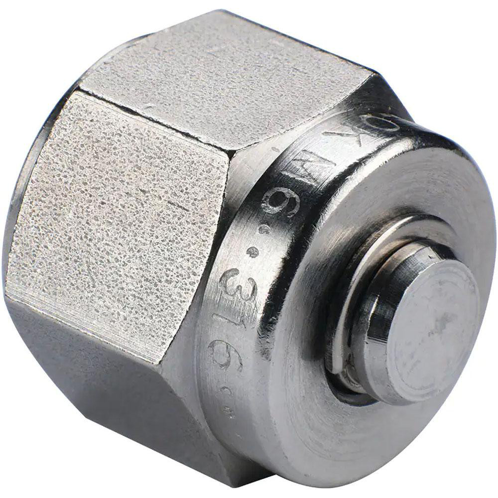 Ham-Let Compression Tube Plug: 1/4" Tube OD, Compression - 3001214