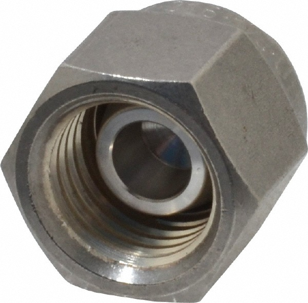 Ham-Let Compression Tube Plug: 1/4" Tube OD, Compression - 3001214
