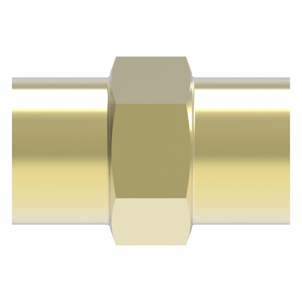 Eaton Industrial Pipe Coupling: 3/8" Female Thread, FNPTF - 3300X6