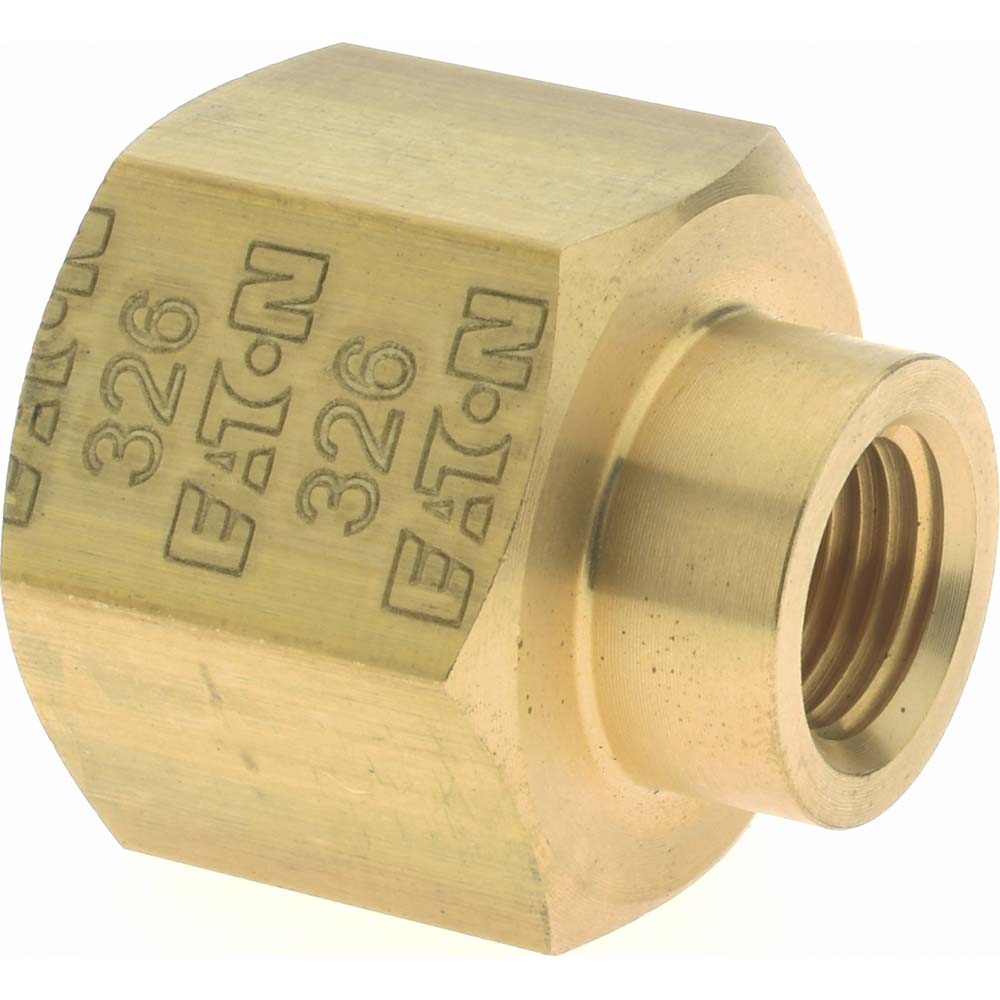 Eaton Industrial Pipe Coupling: 3/8" Female Thread, FNPTF - 3300X6
