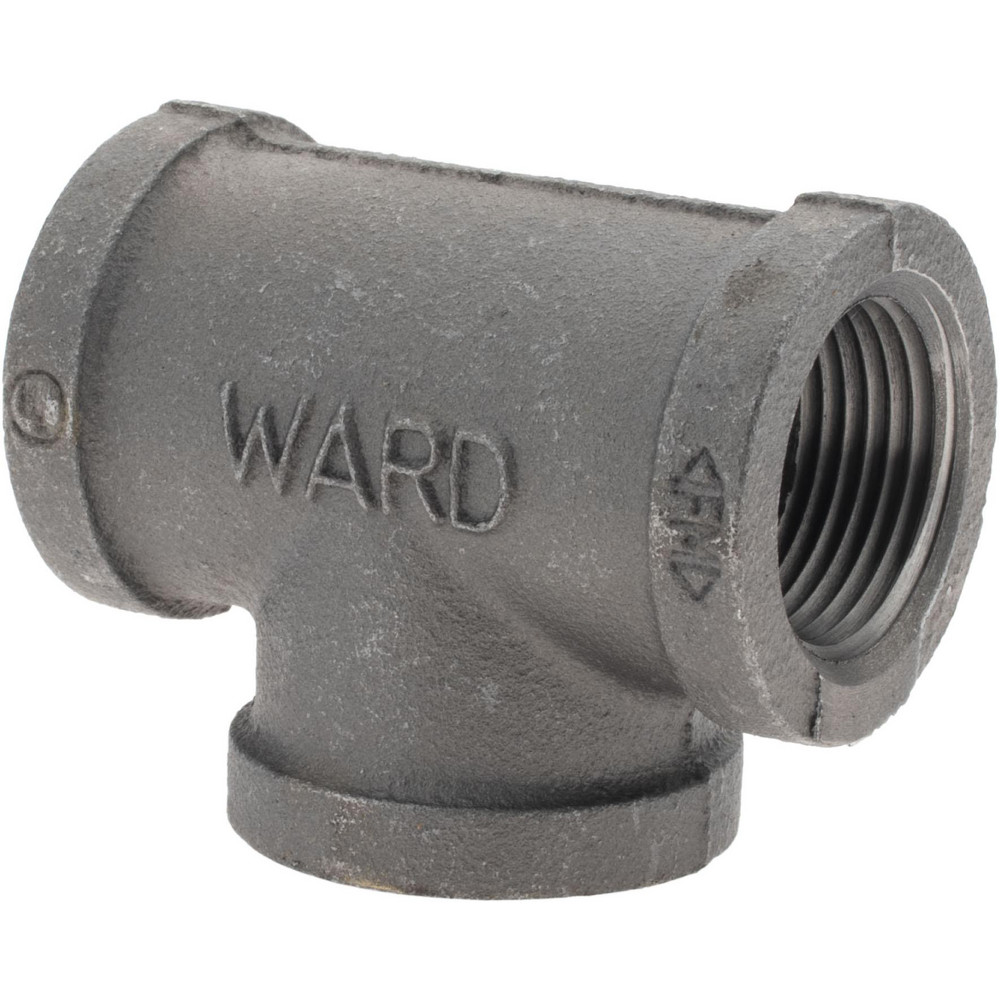 Value Collection Black Pipe Fittings: Tee, 1", Threaded, Malleable Iron - B130 25 300#