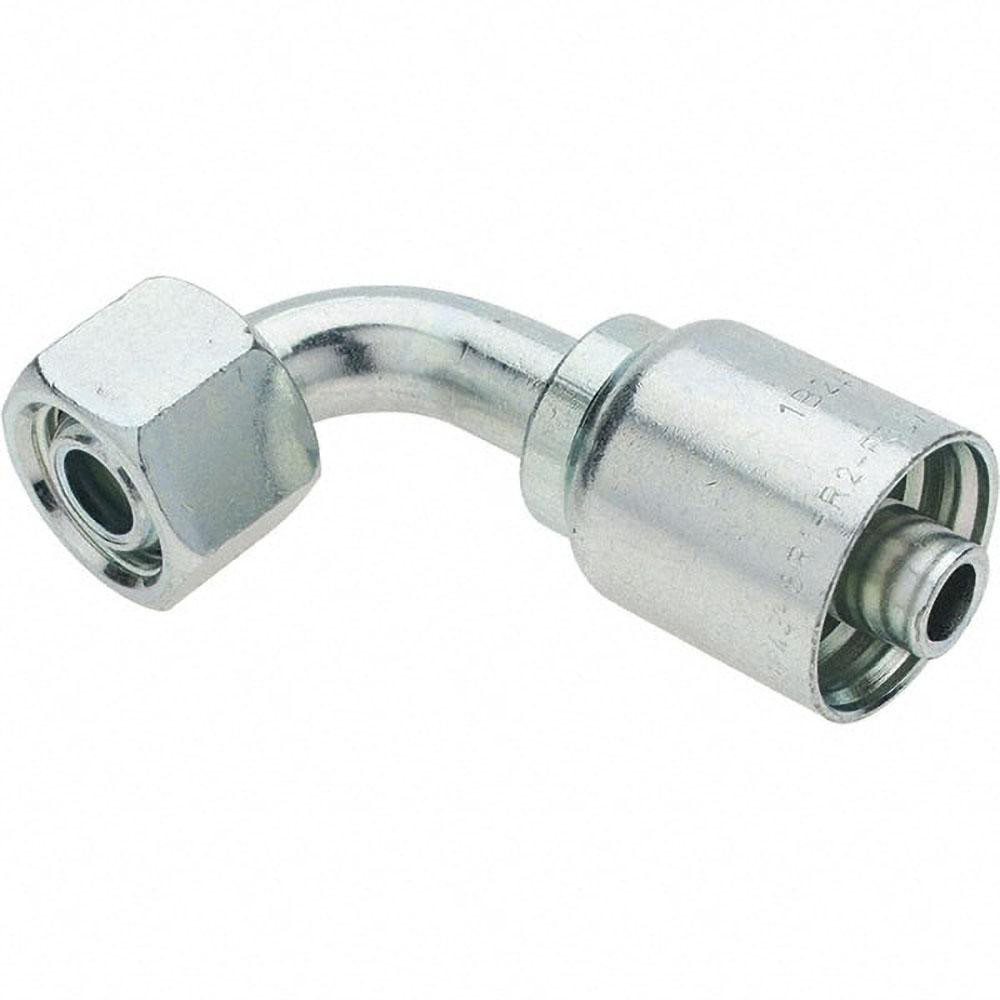 Parker Hydraulic Hose Swivel Fitting: 6 mm, 3/8-19 - KP84363