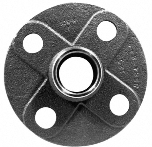 NIBCO 1" Pipe, 4-1/4" OD, Cast Copper Companion Pipe Flange - B495106