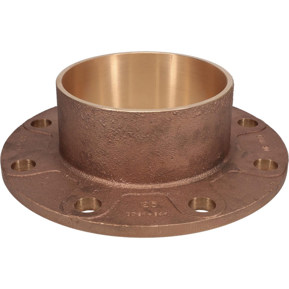 NIBCO 1" Pipe, 4-1/4" OD, Cast Copper Companion Pipe Flange - B495106
