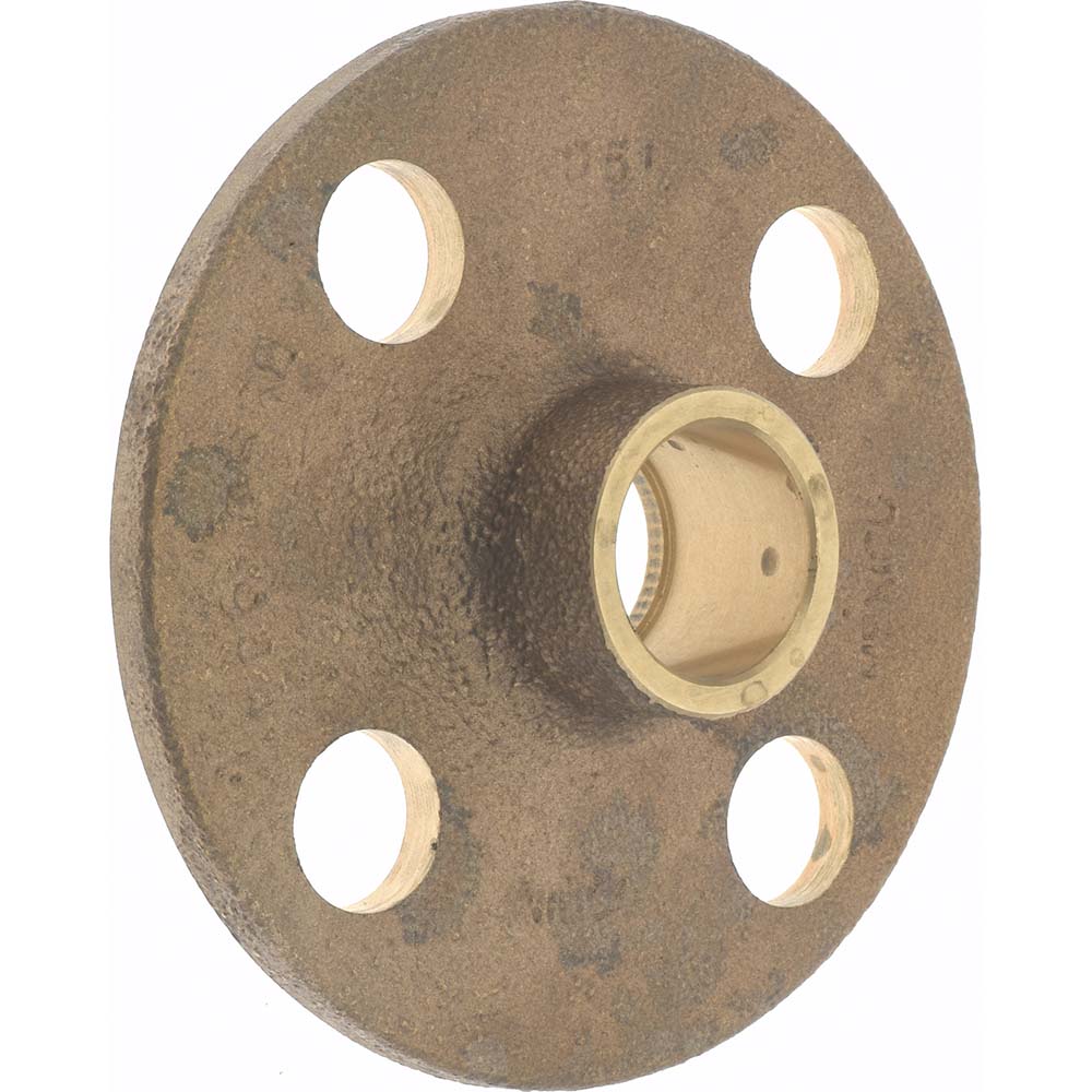 NIBCO 1" Pipe, 4-1/4" OD, Cast Copper Companion Pipe Flange - B495106