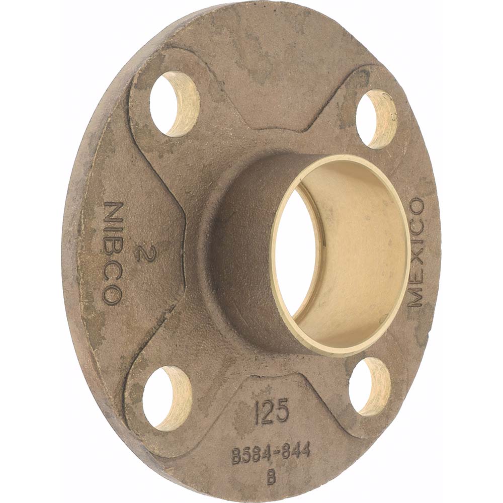 NIBCO 1" Pipe, 4-1/4" OD, Cast Copper Companion Pipe Flange - B495106
