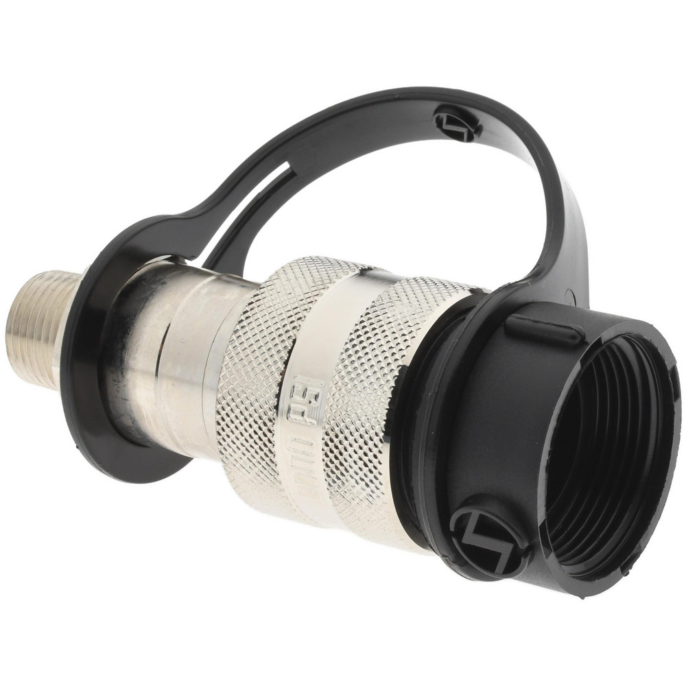 Value Collection Hydraulic Hose High-Flow Female Coupler: 3/8", 10,000 psi - PS-MH-HPC1-046