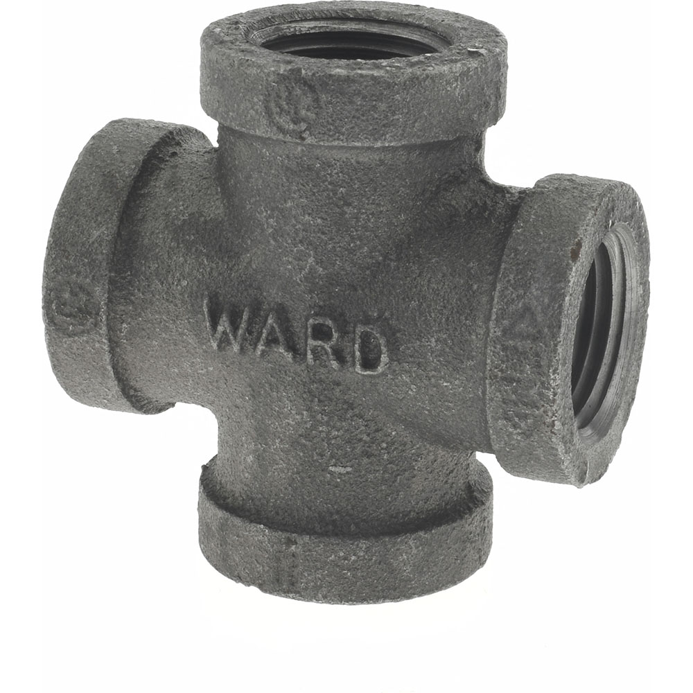 Parker Industrial Pipe Female Cross: 1/4" Female Thread, FNPTF - 10850