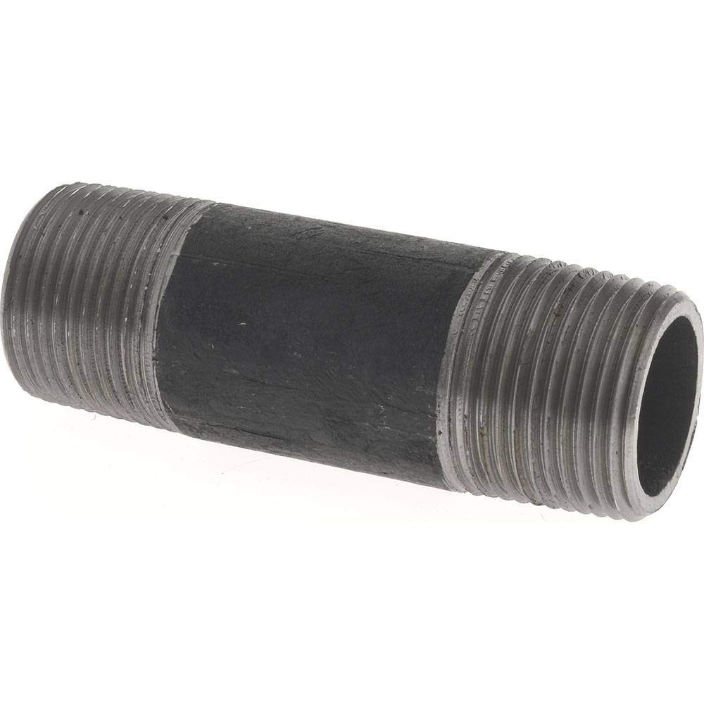 Value Collection Black Pipe Nipple: 1" Dia x 3" Long, Schedule 80 - XNBS06030
