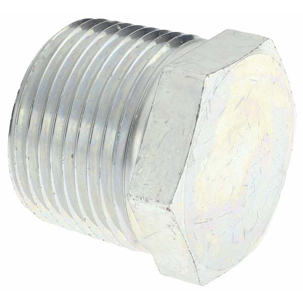 Parker Industrial Pipe Hex Plug: 1 x 3/4" Male Thread, MNPTF - PT-00008