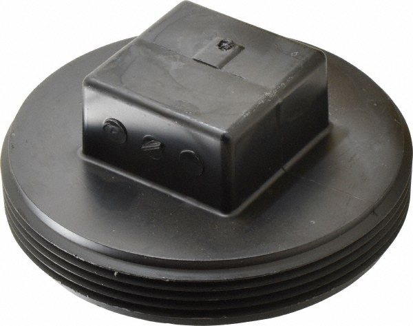 NIBCO Drain, Waste & Vent Plug: 2" Fitting, MIPT, Acrylonitrile Butadiene Styrene - I177250