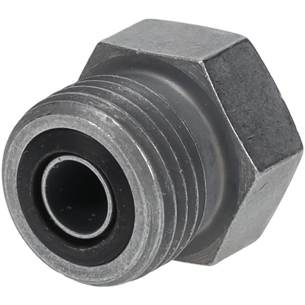Parker Hydraulic Hose Pipe Plug Fitting: 0.375" OD, 6 mm, 9,200 psi - KP80049